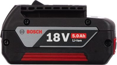 Bosch Professional 18V System Akku GBA 18V 5.0Ah (im Karton) Lithium-Ionen-Akku