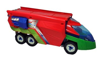 PJ MASKS PJ Launching Seeker Spielzeugauto, Verwandlungsfahrzeug-Spielset * A