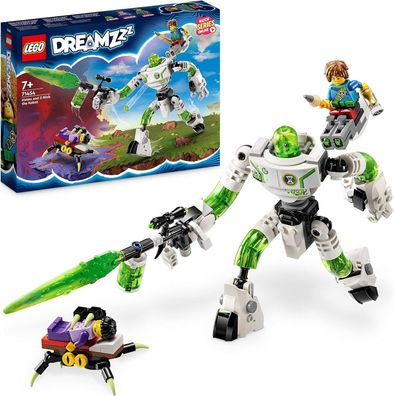 LEGO DREAMZzz Mateo und Roboter Z-Blob, kreatives Abenteuer-Spielzeug Set Kinder