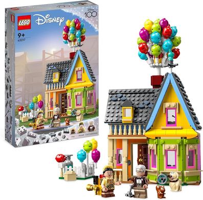 LEGO 43217 Disney and Pixar Carls Haus aus „Oben“, baubares Spielzeug, Kinder