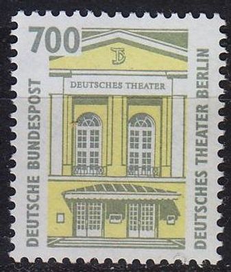 Germany BUND [1993] MiNr 1691 ( * */ mnh ) Sehenswürdigkeiten