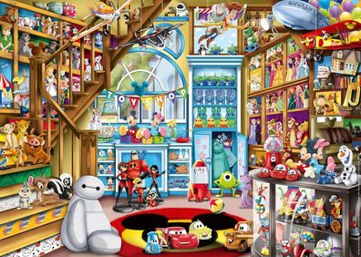 Ravensburger Puzzle 16734 - Im Spielzeugladen - 1000 Teile Disney Puzzle Kinder