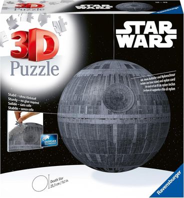 Ravensburger 3D Puzzle 11555 - Star Wars Todesstern - 540 Teile - Puzzleball