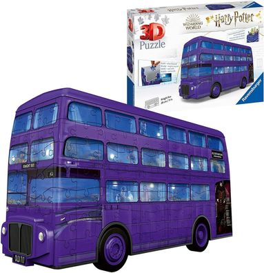 Ravensburger 3D Puzzle Knight Bus Harry Potter 11158 - Der Fahrende Ritter, Deko