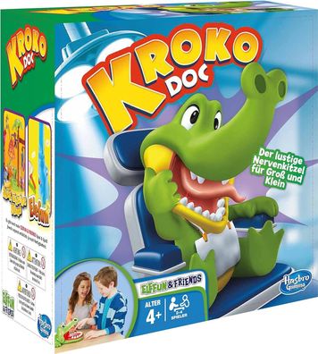 Hasbro Kroko Doc Geschicklichkeitsspiel für Vorschulkinder, Spielzeug für Kinder