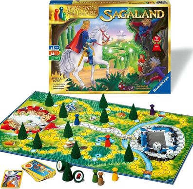 Ravensburger 26424 - Sagaland - Gesellschaftsspiel für Kinder und Erwachsene