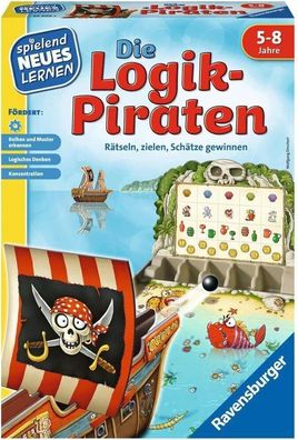 Ravensburger 24969 - Die Logik-Piraten - Spielen und Lernen für Kinder Lernspiel