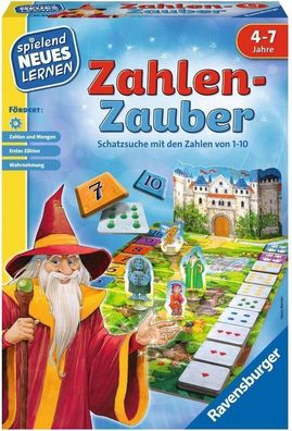 Ravensburger 24964 - Zahlen-Zauber - Spielen und Lernen für Kinder, Lernspiel