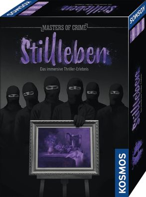 KOSMOS 683870 Masters of Crime Stillleben - Immersives Thriller-Erlebnis, Krimi