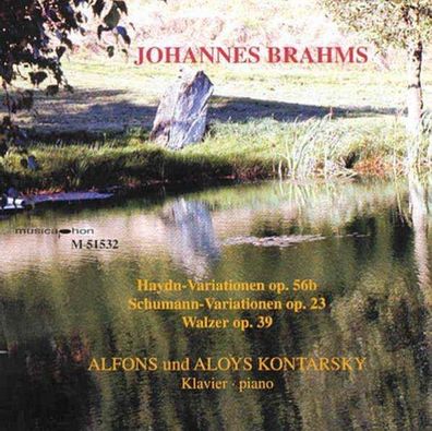 Johannes Brahms (1833-1897): Haydn-Variationen op.56b f.2 Klaviere - - (CD / H)