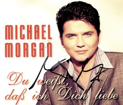 Maxi CD Cover Michael Morgan - Du weißt das ich Dich Liebe