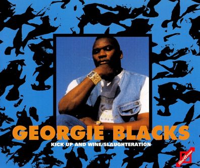 Maxi CD Cover Georgie Blacks - Kick up & Wine