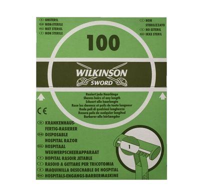 Wilkinson Einwegrasierer - 100er Pack, präzise Rasur anbieten