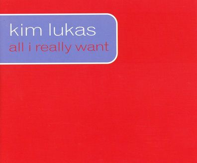 Maxi CD Cover Kim Lukas - All i really want