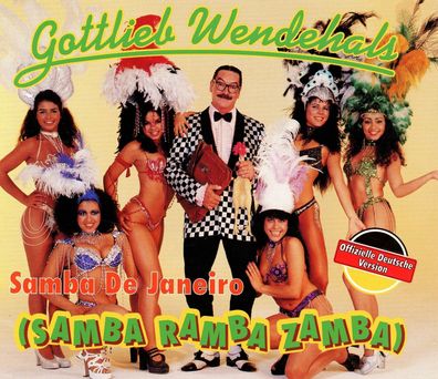 Maxi CD Cover Gottlieb Wendehals - Samba de Janeiro