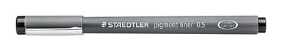 3x Staedtler 308 Pigment-Liner 0,5mm schwarz Fineliner Zeichenstift