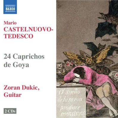 Mario Castelnuovo-Tedesco (1895-1968): 24 Caprichos de Goya op.195 - Naxos - (CD /