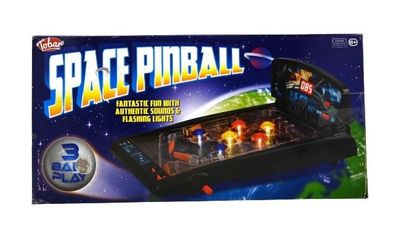 Tobar 19614 Space Pinball, Weltraum-Thema Flipper Spiel mit Soundeffekten * A