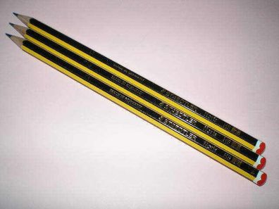 3x Staedtler Noris 120-2 HB Bleistifte Bleistift bruchfest 100% PEFC