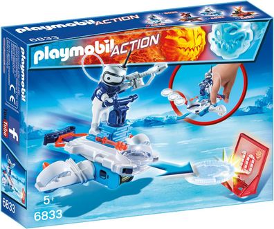Playmobil Action Icebot mit Disc-Shooter (6833) Mit 1 Figur und Zubehör