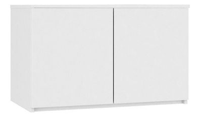 Schrankaufsatz für Kleiderschrank AKORD S90 Weiß 90 cm B90 x H55 x T51 cm