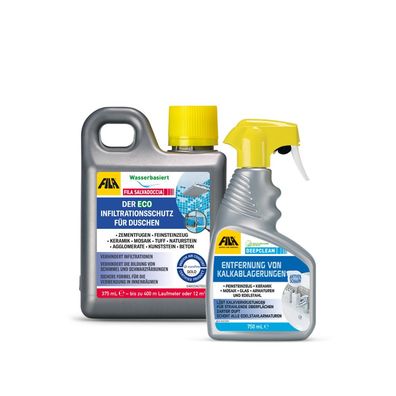 FILA SET BAD Reinigung & Schutz: Deep Clean 750m Spray + Salvadoccia 375ml ECO