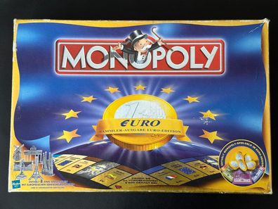 Parker Hasbro Monopoly Euro Sammler-Ausgabe Euro Edition 1999 Spiel vollständig