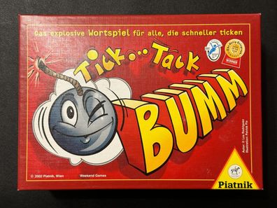 Piatnik: Tick Tack Bumm 2002 Partyspiel Gesellschaftsspiel vollständig Spiel
