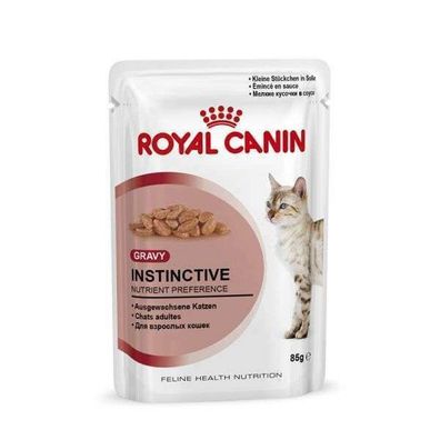 Royal Canin Frischebeutel Instinctive Sauce in Sosse MP 12 x 85g (35,20€/ kg)