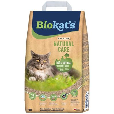 Biokats Natural Care - Papiersack 2 x 8 L (2,49/ L)