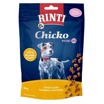 Rinti Chicko Mini XS Huhn 12 x 80g (41,56€/ kg)