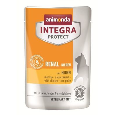 Animonda Integra Protect Renal Nieren Huhn 48 x 85g (14,68€/ kg)