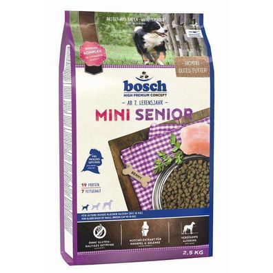 Bosch Mini Senior 4 x 2,5 Kg (5,99€/ kg)