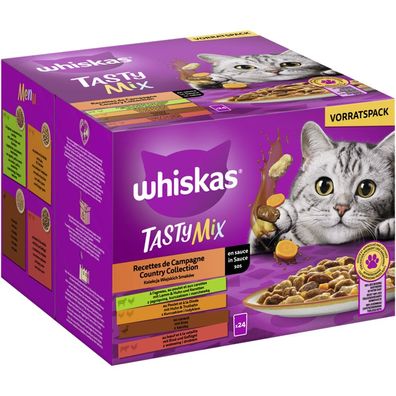 Whiskas Tasty Mix Multipack Country Collection in Sauce 48 x 85g (9,78€/ kg)