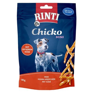 Rinti Chicko Mini Huhn & Käse 12 x 80g (41,56€/ kg)