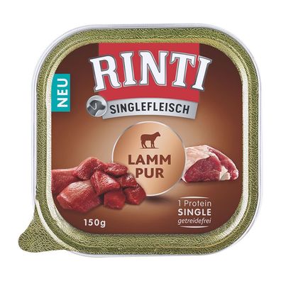 Rinti Schale Singlefleisch Lamm Pur 10 x 150g (14,60€/ kg)