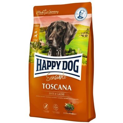 Happy Dog Supreme Sensible Toscana 4 x 1 kg (11,48€/ kg)
