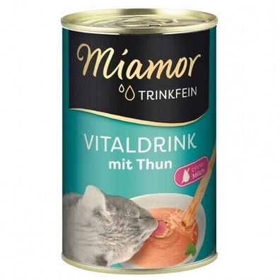Miamor Trinkfein Vitaldrink mit Thunfisch 24 x 135 ml (12,31€/ L)