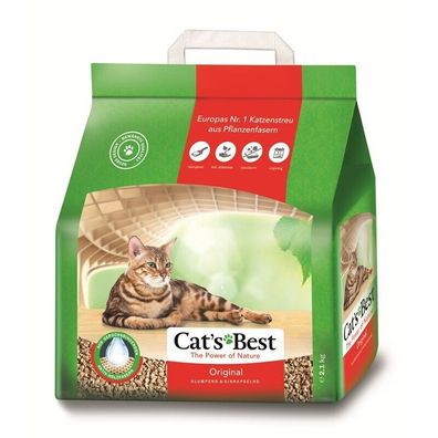 Cats Best Original Katzenstreu 2 x 2,1 kg (6,64€/ kg)