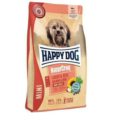 Happy Dog NaturCroq Mini Lachs & Reis 800g (19,88€/ kg)