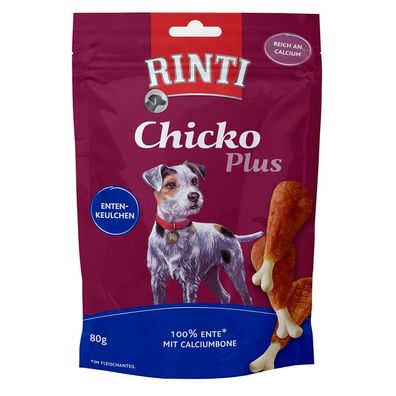Rinti Chicko Plus Entenkeulchen 12 x 80g (41,56€/ kg)