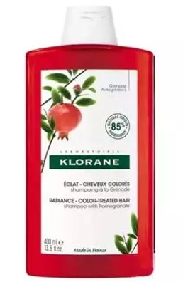 Klorane Granatapfel Shampoo 400 ml - Farbschutz & Glanz