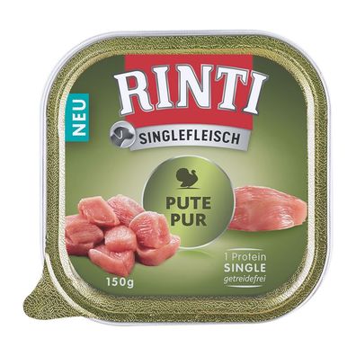 Rinti Schale Singlefleisch Pute Pur 20 x 150g (11,97€/ kg)