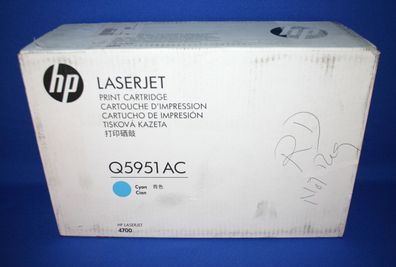 HP Q5951AC Toner Cyan Color LaserJet 4700 -B