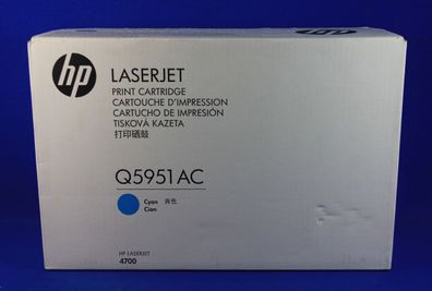 HP Q5951AC Toner Cyan Color LaserJet 4700 -A