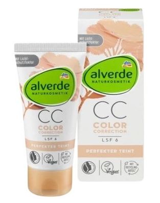 Alverde CC Creme 75ml - Hautperfektionierende Feuchtigkeitscreme