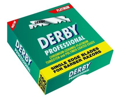 Derby Einzelschnitt Rasierklingen (100 Stk.) - Präzise gelöst