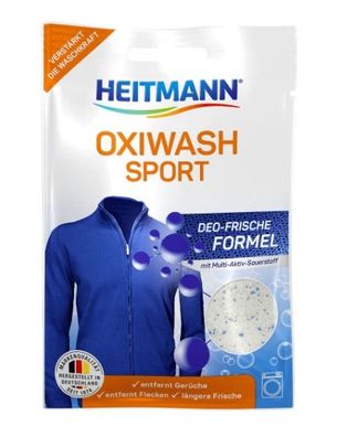 Heitmann Oxi Sport Fleckenentferner 50g - Sportbekleidung Reinigung