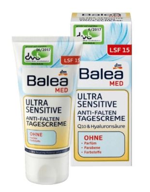 Balea MED Anti-Aging Tagescreme mit Q10 und Hyaluronsäure
