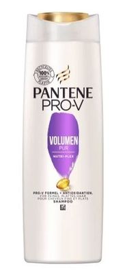 Pantene Volumen Pur Shampoo, 300 ml - Luxuriöses Volumen